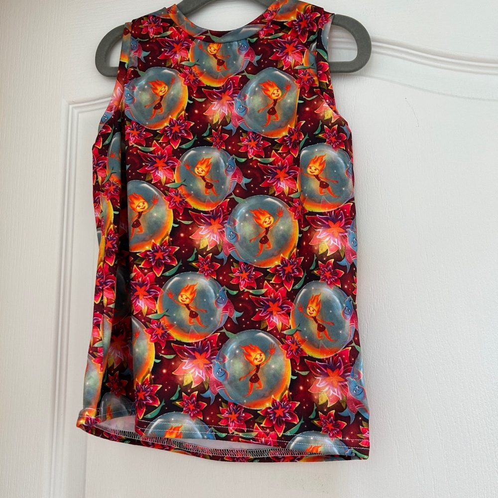 Colorful Kids Sleeveless Top